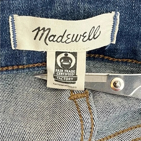 MADEWELL | Mid Rise Skinny Jeans Stretch Pendale Wash Magic Pockets Denim - Picture 7 of 10